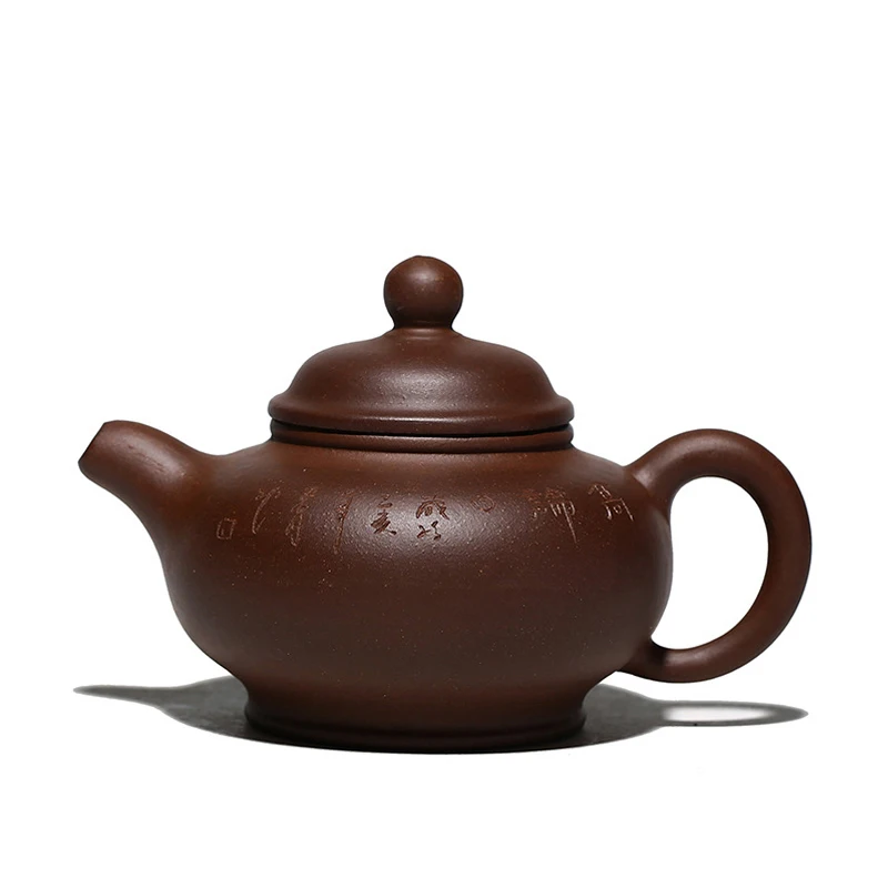 

2020 New Portable Purple Clay Teapot Tea Pot Filter xishi Teapot Beauties Handmade Purple clay Customized Teapot Gifts Authentic