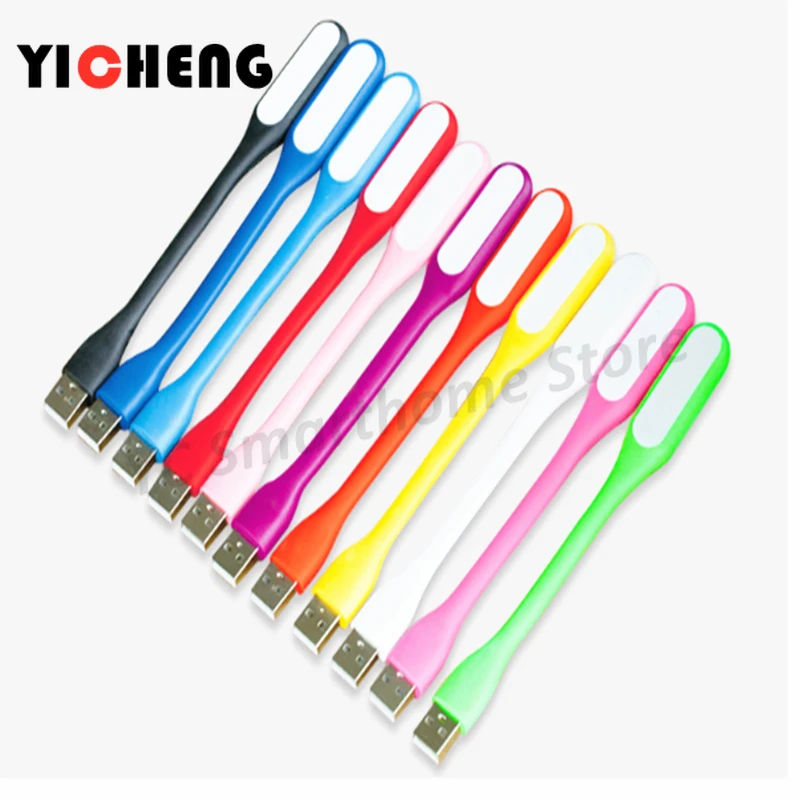 Usb светильник просо светодиодный гибкий Ночной мини портативный украшение для