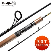 daijia 3 section spinning fishing rod spinning 2 1m 2 4m 2 7m 3m 30t high modulus graphite carbon saltwater sea bass spinnig rod