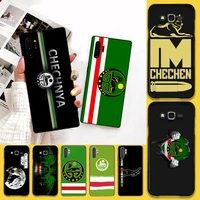 cutewanan chechen national flag soft phone case cover for samsung note 7 8 9 10 lite plus galaxy j7 j8 j6 plus 2018 prime