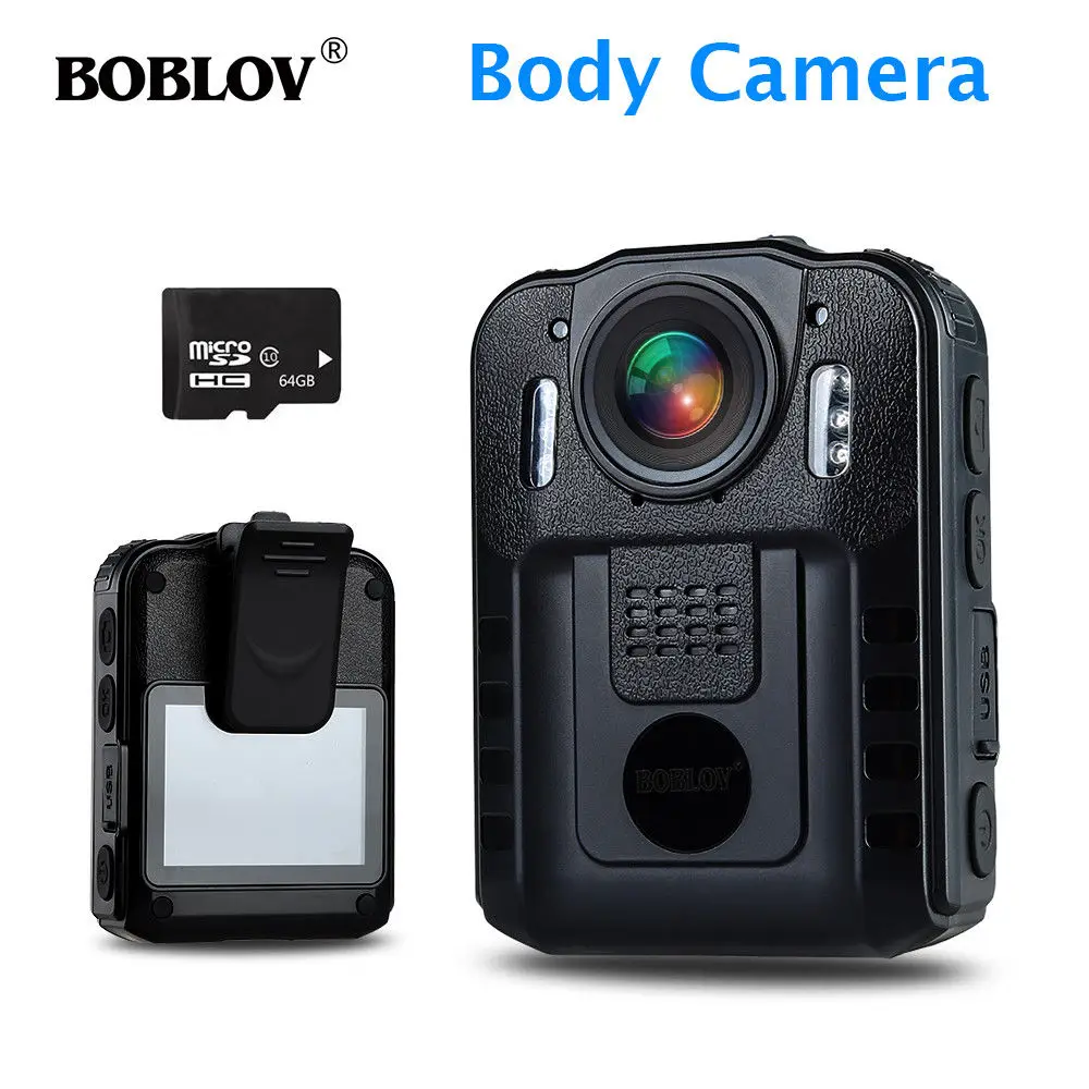 Камера BOBLOV WN9 HD с ночным видением 64 ГБ инфракрасная камера 1296P ЖК экраном