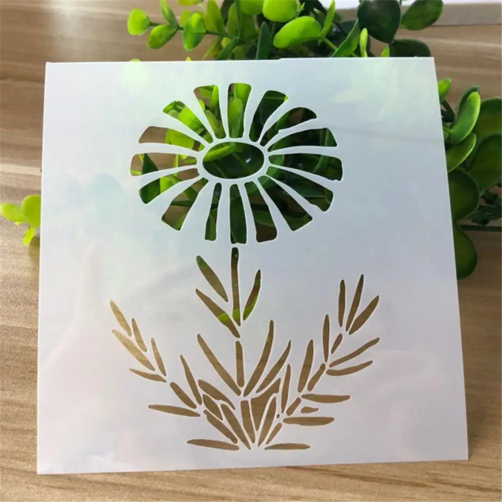 Рельефные цветочные трафареты для скрапбукинга фотоальбом декоративные