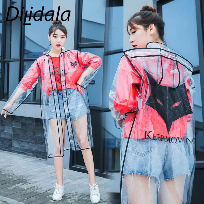 Прозрачное пончо для девочек модный водонепроницаемый плащ высокое качество