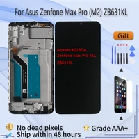 tel asus zb631kl 6 26 for asus zenphone max pro m2 zb631kl display lcd touch sensitive digitizing spare part