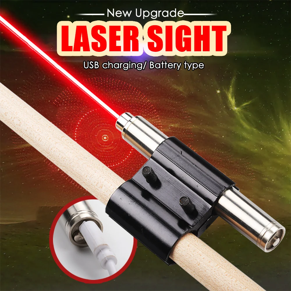 Practical Acessorios Snooker Pool Cue Laser Sight Billiar Training Eqiupment Technology Action Correction Billiards Accessories