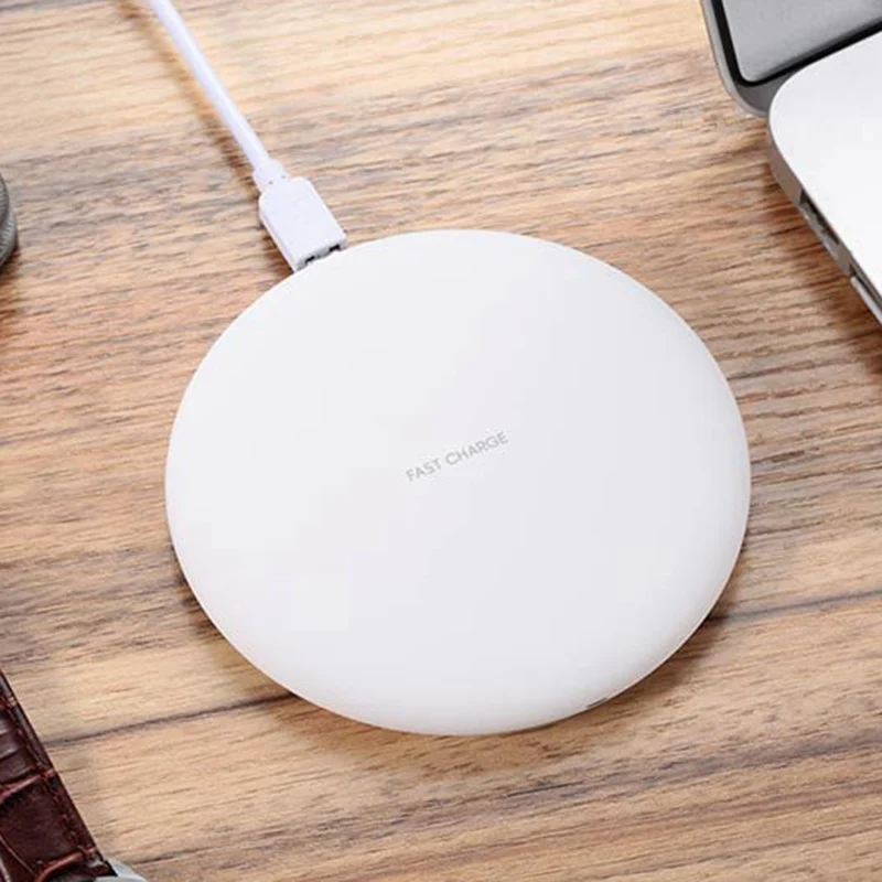 F 10 Вт Быстрое беспроводное зарядное устройство для Airpods Pro для iphone 8 Plus X Xs Max QI зарядное устройство для samsung Note 9 Xiaomi Mi 9 Беспроводной коврик - Тип штекера: F