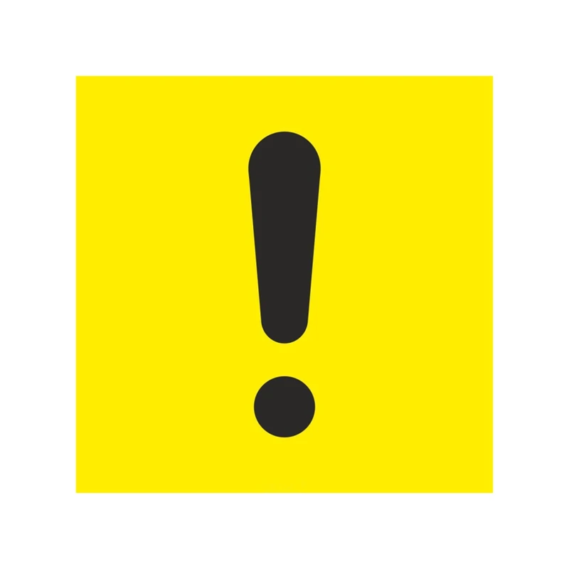 

Creativity Exclamation Mark Modeling Warning Car Stickers Fashion Auto Window Bumper Quality Waterproof Decals DecorPVC