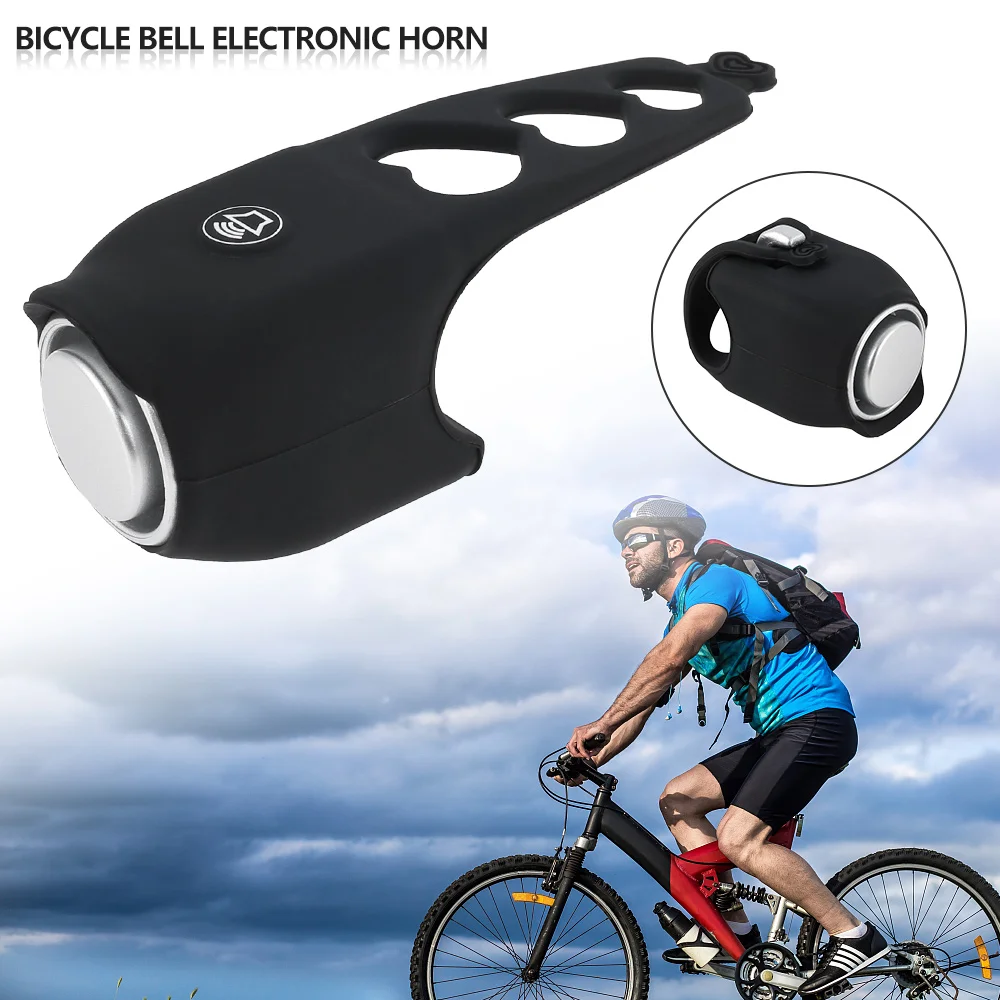 

Mini Battery Bicycle Bell 120db Waterproof Cycling Bike Bells Electric Horn Cycling Handlebar Bell Bike Accessories