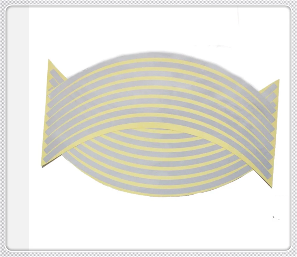 16 шт. универсальные светоотражающие наклейки на мотоциклетные колеса для SUZUKI