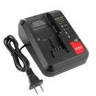Сменное зарядное устройство для литиевых аккумуляторов для Black and Decker 18 в, кабель Портера Stanley, зарядное устройство для литиевых аккумуляторов 2 А, 10,8-20 в, 100-240 В