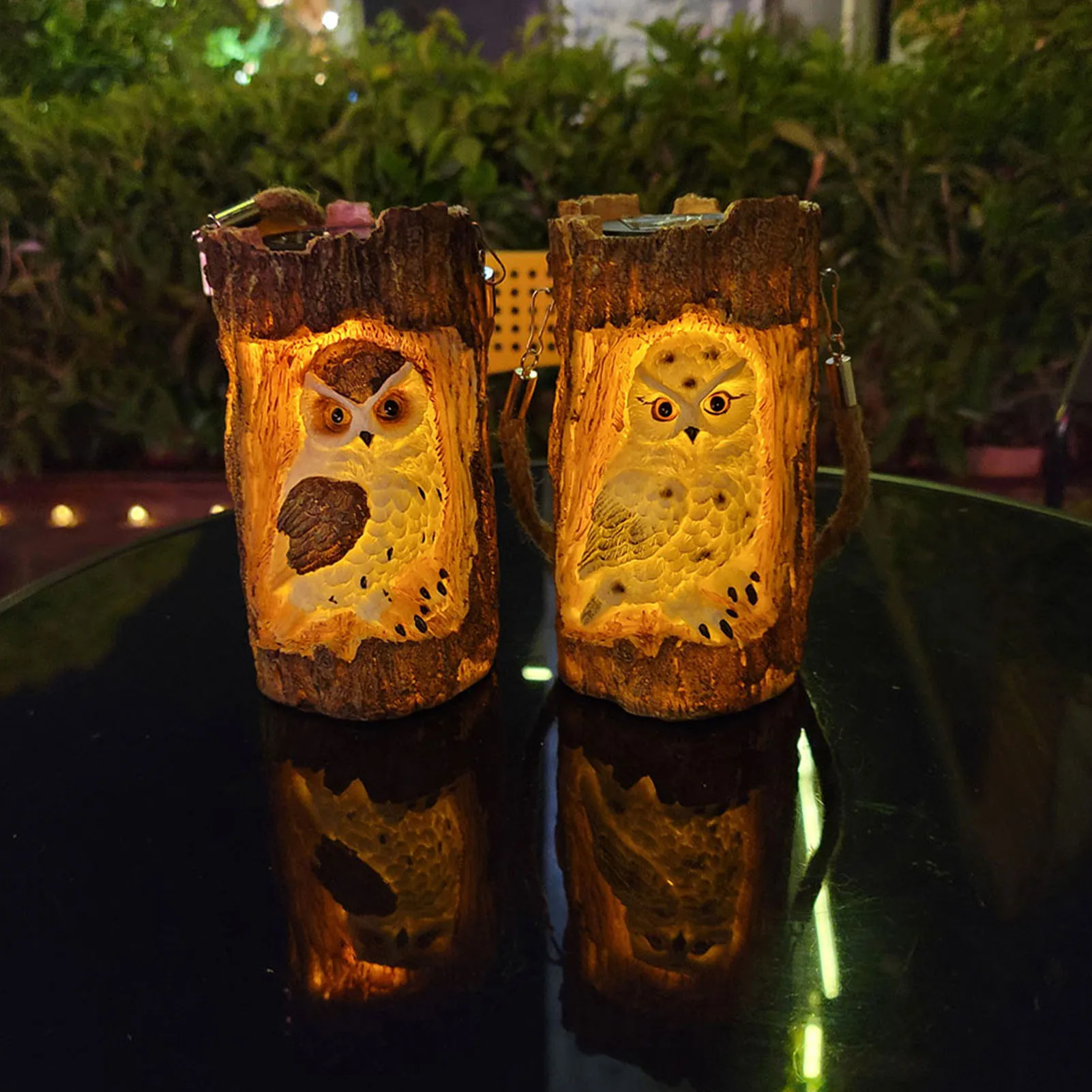 

Hot Sell Tree Hole Owl Solar Light With Solar LED Outdoors Solar Lamp Solar Garden Light Home Outdoor Yard Garden Solar Light