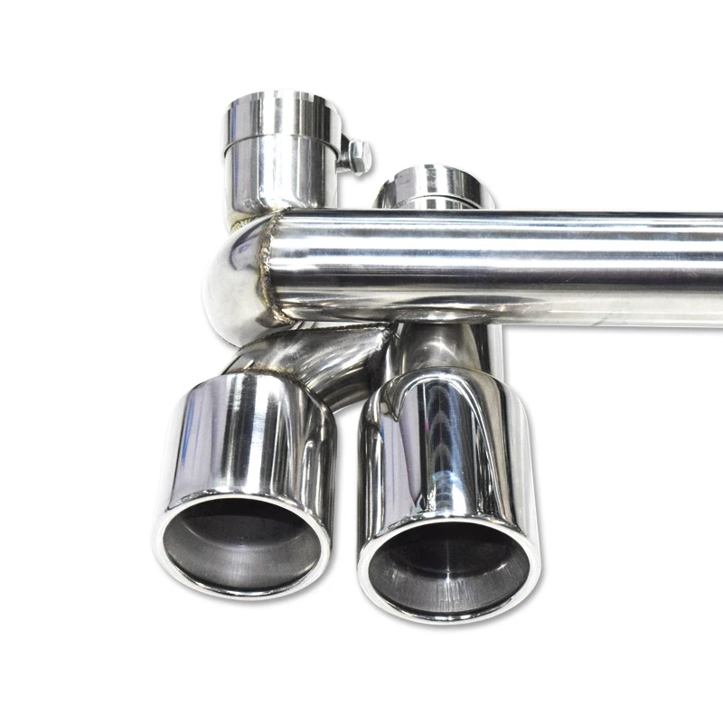 Автомобильный глушитель выхлопной трубы из нержавеющей стали для BMW E90 E92 E93 318i 320i