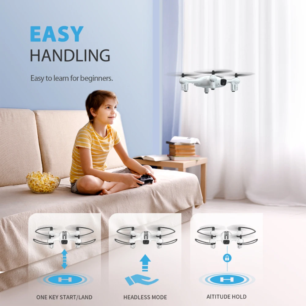 SNAPTAIN SPC60XQ RC Дрон Квадрокоптер вертолет с 720p профессиональной HD камерой Wi Fi