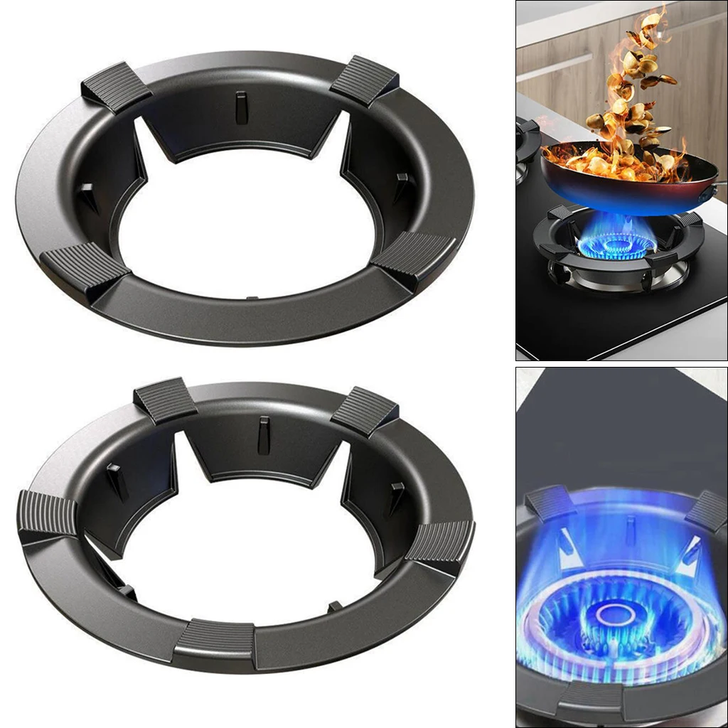 

Cast Iron Energy Saving Bracket Gas Stove Cover Disk Windproof Bracket Accessories For Cooker Kitchen