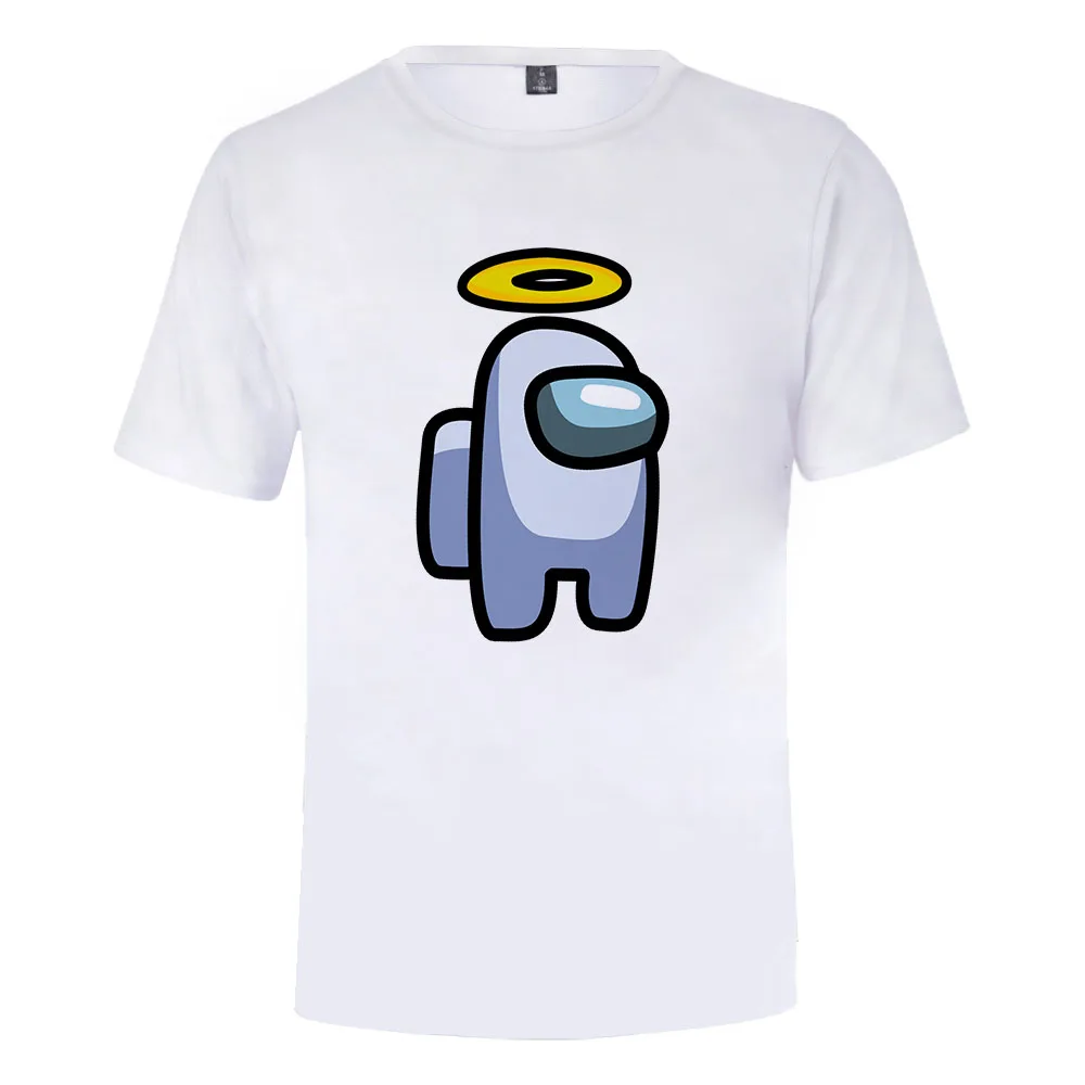 Футболка детская Among Us с 3D принтом для мальчиков и девочек 2021 | Мужская одежда