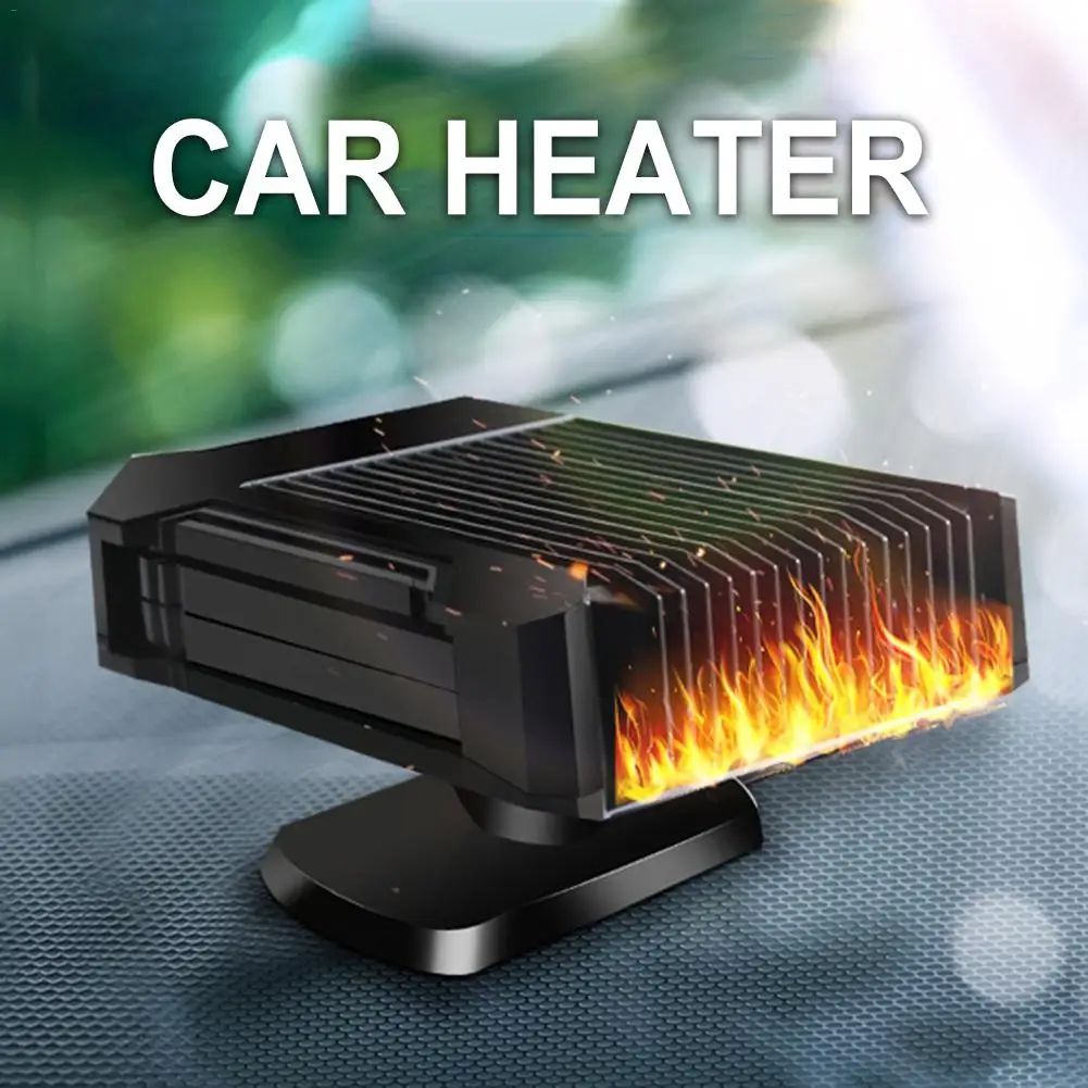 

150W Portable Car Heater Defroster Air Cooler Fan Windscreen Windshield Demister Defroster for Winter Electric Fan Heater 12V