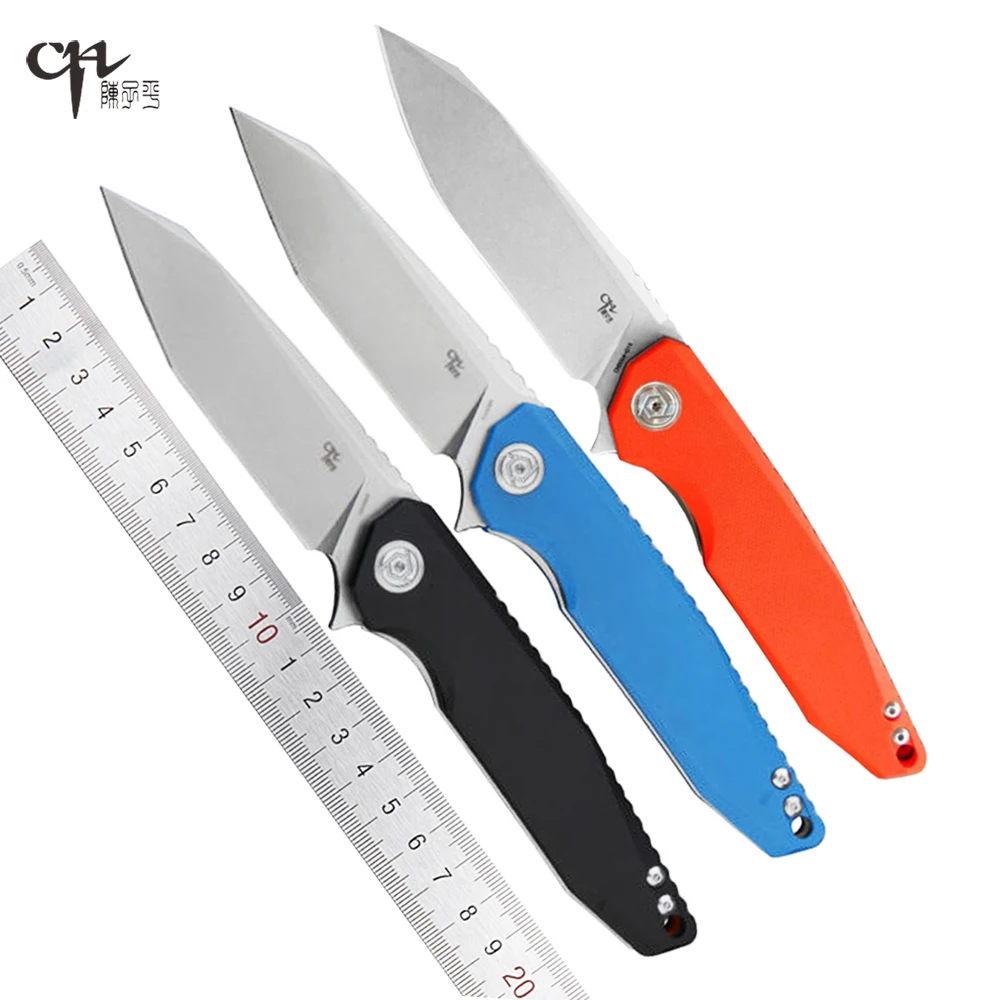 CH CH3004 D2 складной нож G10 ручка Походный Кемпинг подшипник флип Рыбалка Тактический