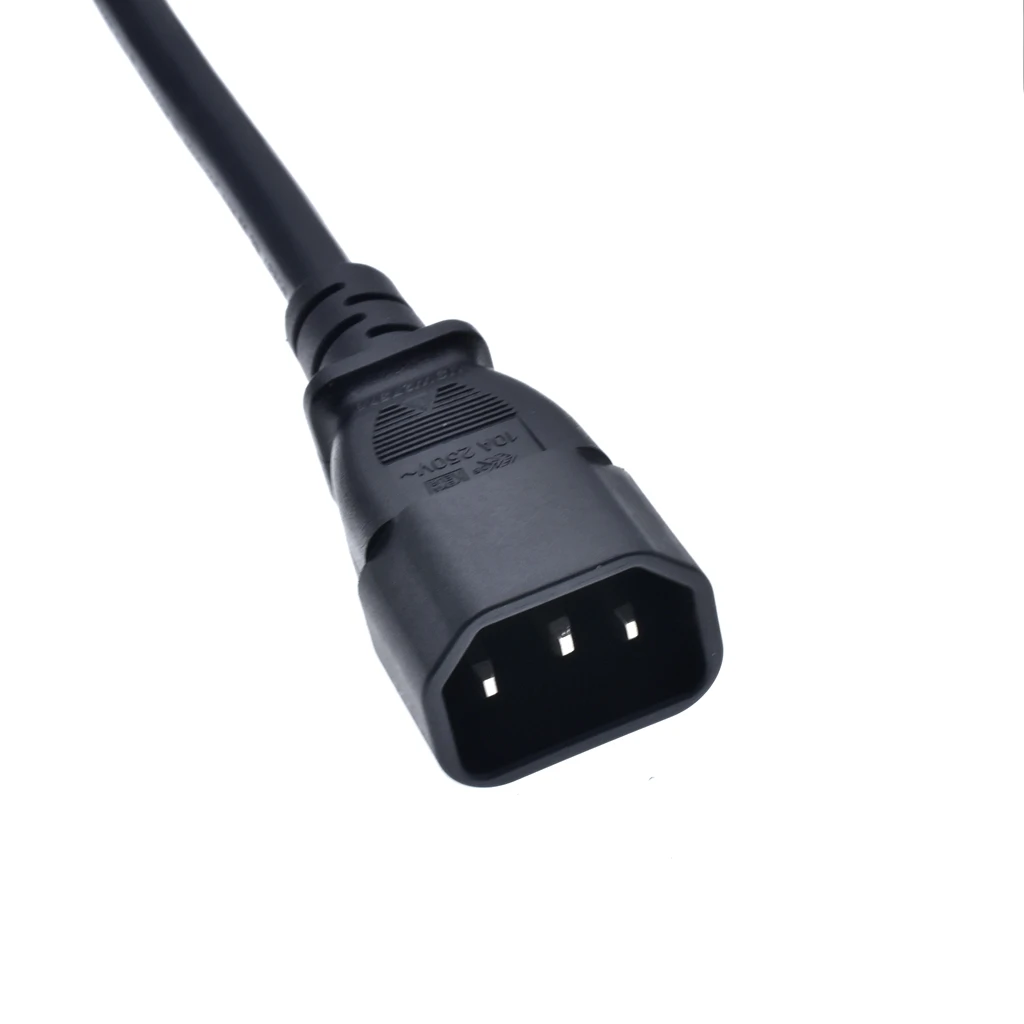 IEC 60320 C14 для C15 БРП розетка по UPS мужского и женского пола Мощность шнур 1 5 м/1 8 м/2 м