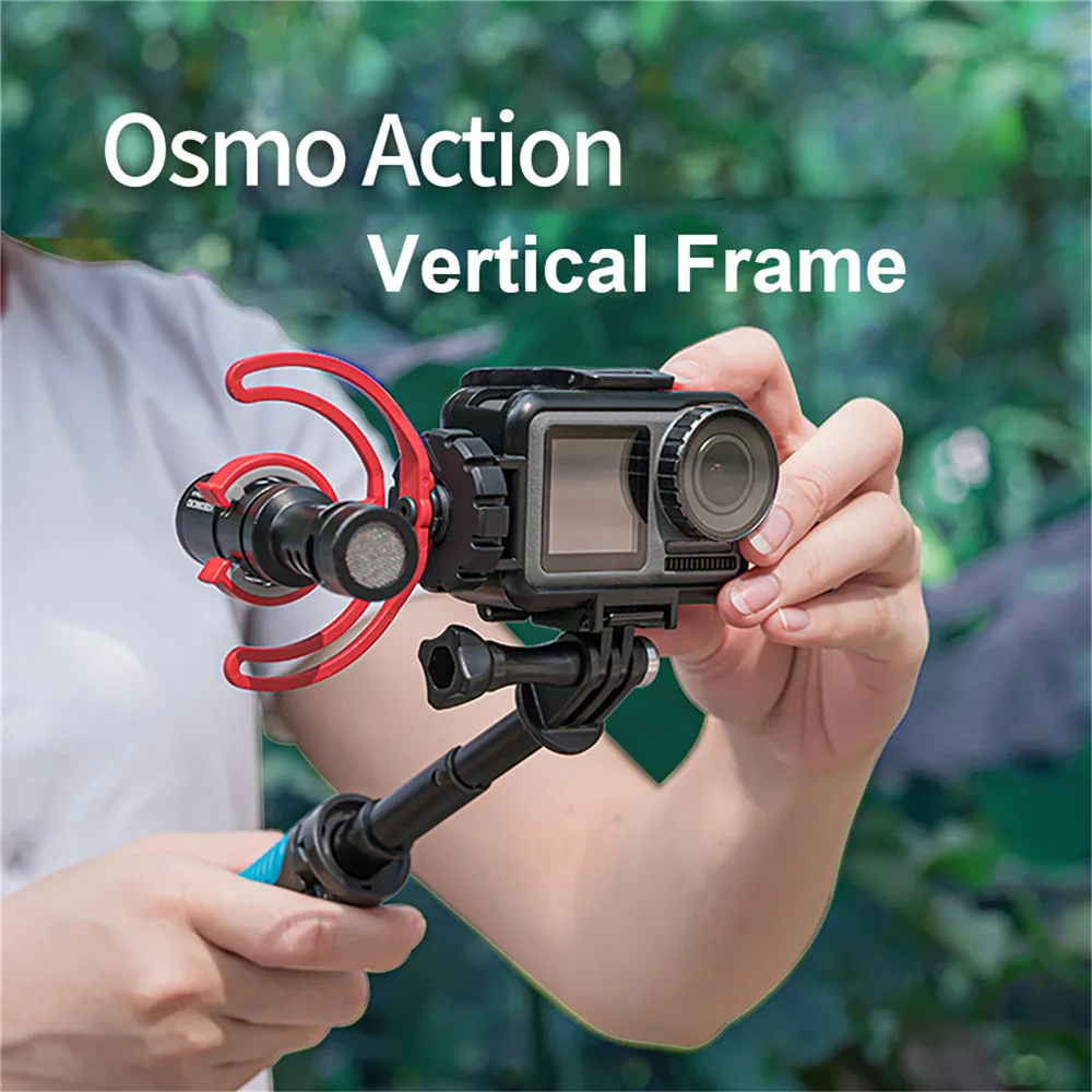 Для TELESIN запчасти защитная рамка для DJI OSMO действие кролик клетка зарядная