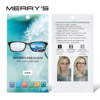 merrys anti fog wipes glasses cloth microfiber fabric glasses cleaner for spectacles lenses camera phone screen lens cleaners
