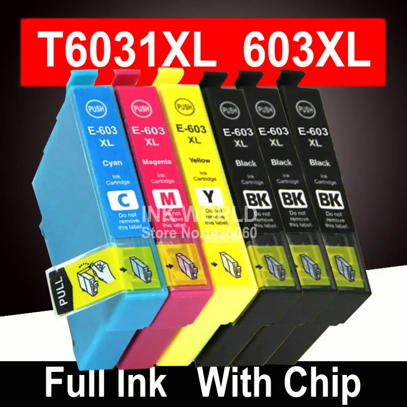 Совместимость 603XL патрон чернил для принтера Epson XP 2100 2105 3100 3105 4100 4105 WF 2810 2830