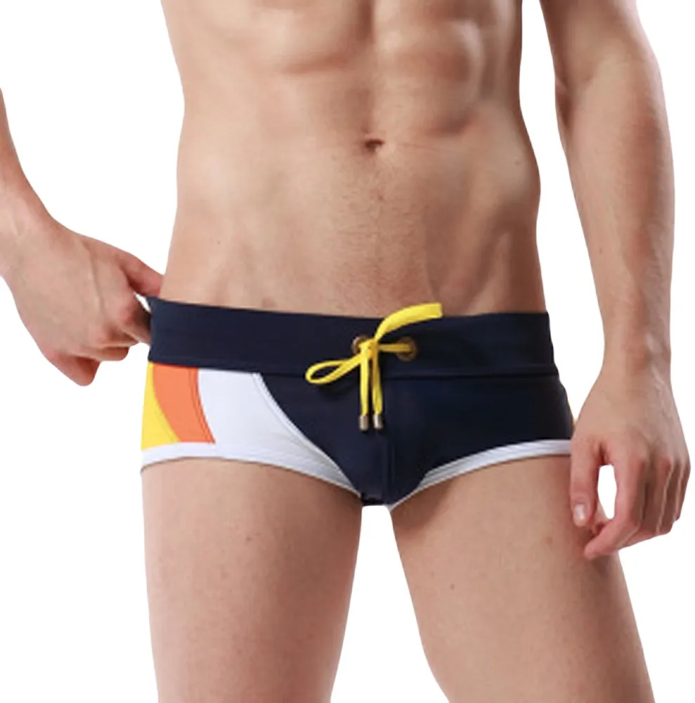 Мужские дышащие плавки брюки одежда для плавания шорты тонкая бикини купальный