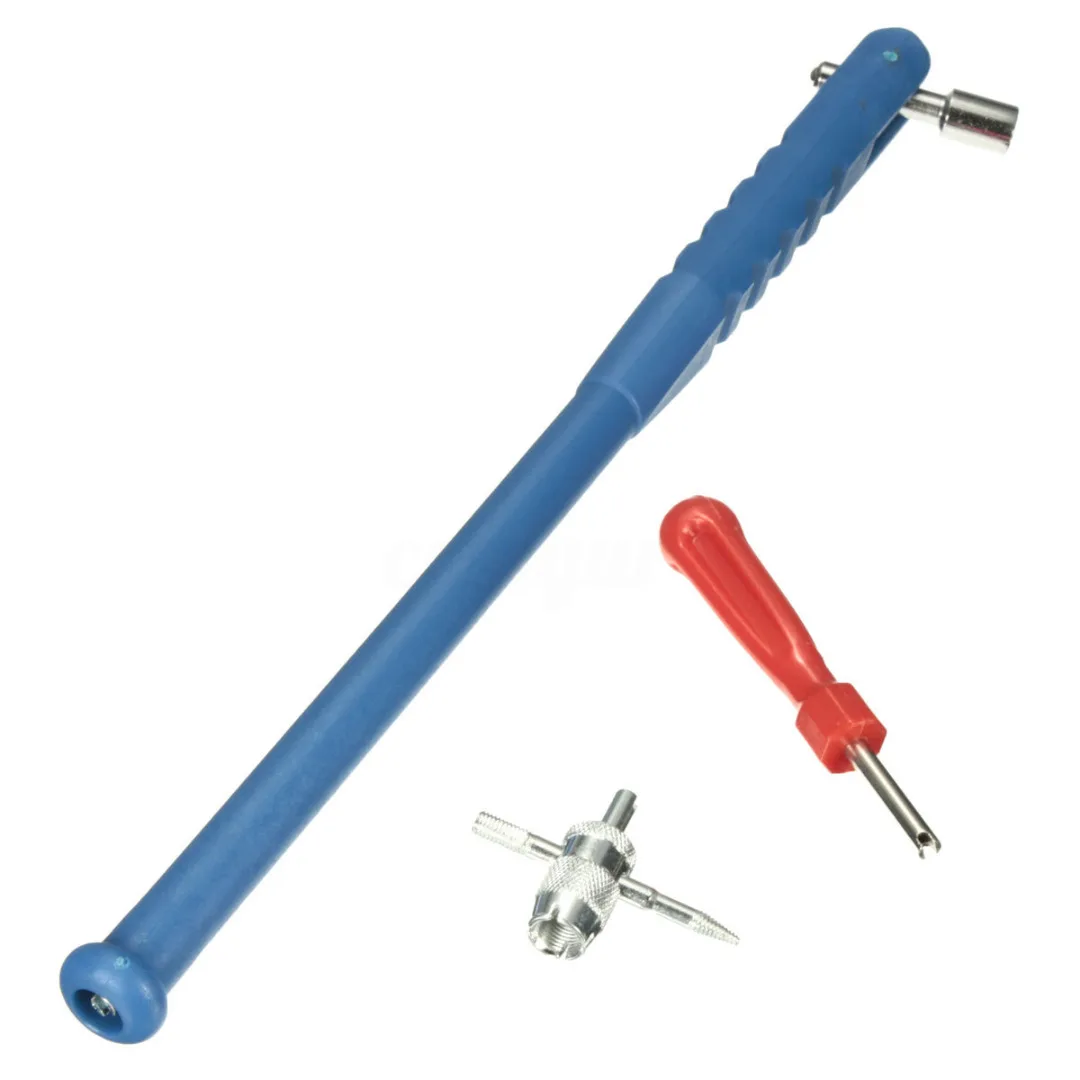 

1 set Universal Car Wheel Tyre Valve Stem Puller Tire Valve Core Remover Tool Set Motorbike Bicycle Truck Repair Hand Tool