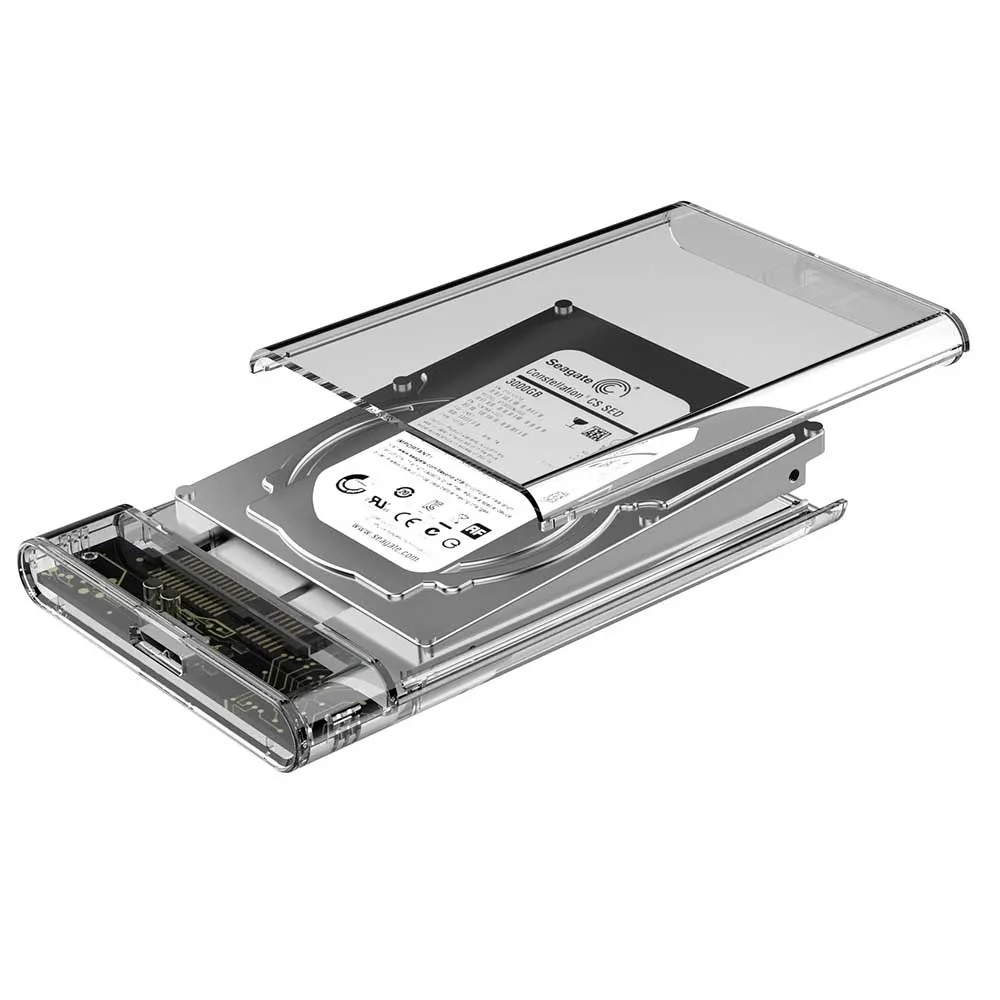 Футляр для внешнего жесткого диска с USB 3 0 на SATA3.0 корпус кабелем 2 5 дюйма HDD и SSD SATA