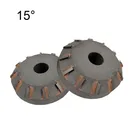 Карбидный расширитель клапана, 15 градусов, шлифовальное колесо, резак для седла двигателя мотоцикла автомобиля, запасная головка