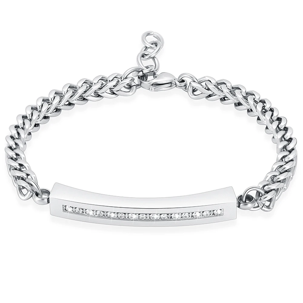 

С украшением в виде кристаллов для кремации ювелирные изделия браслет для пепла, женский браслет, нержавеющая сталь, регулируемый браслет-кремационная урна для пепла памятный сувенир ювелирные изделия