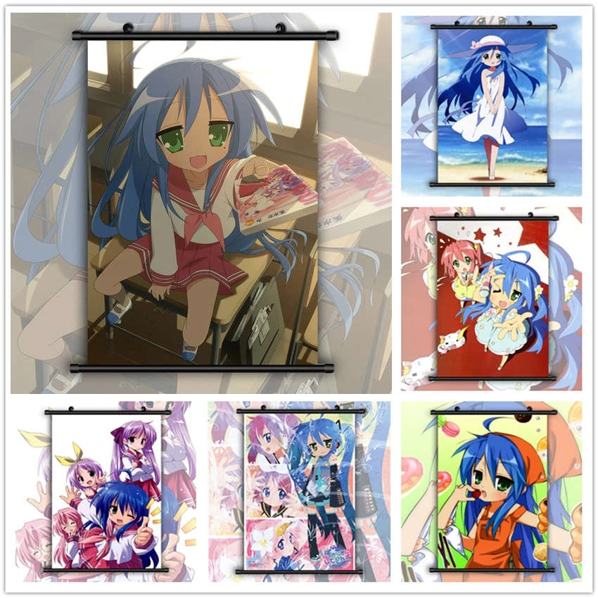 

Lucky Star Izumi Konata HD Print Wall Poster Scroll