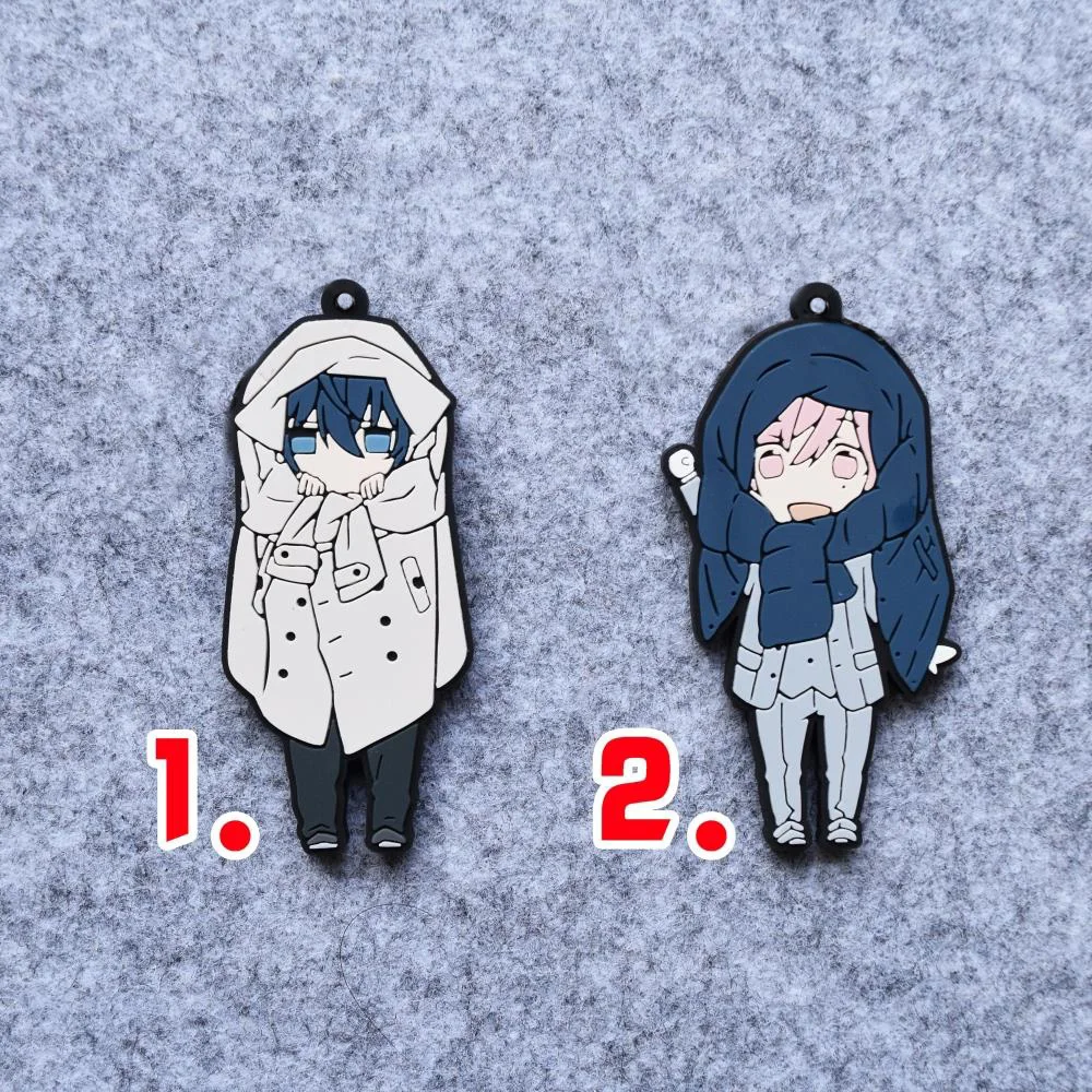 10 штук аниме Takarai Rihito 2017 резиновый брелок | Украшения и аксессуары