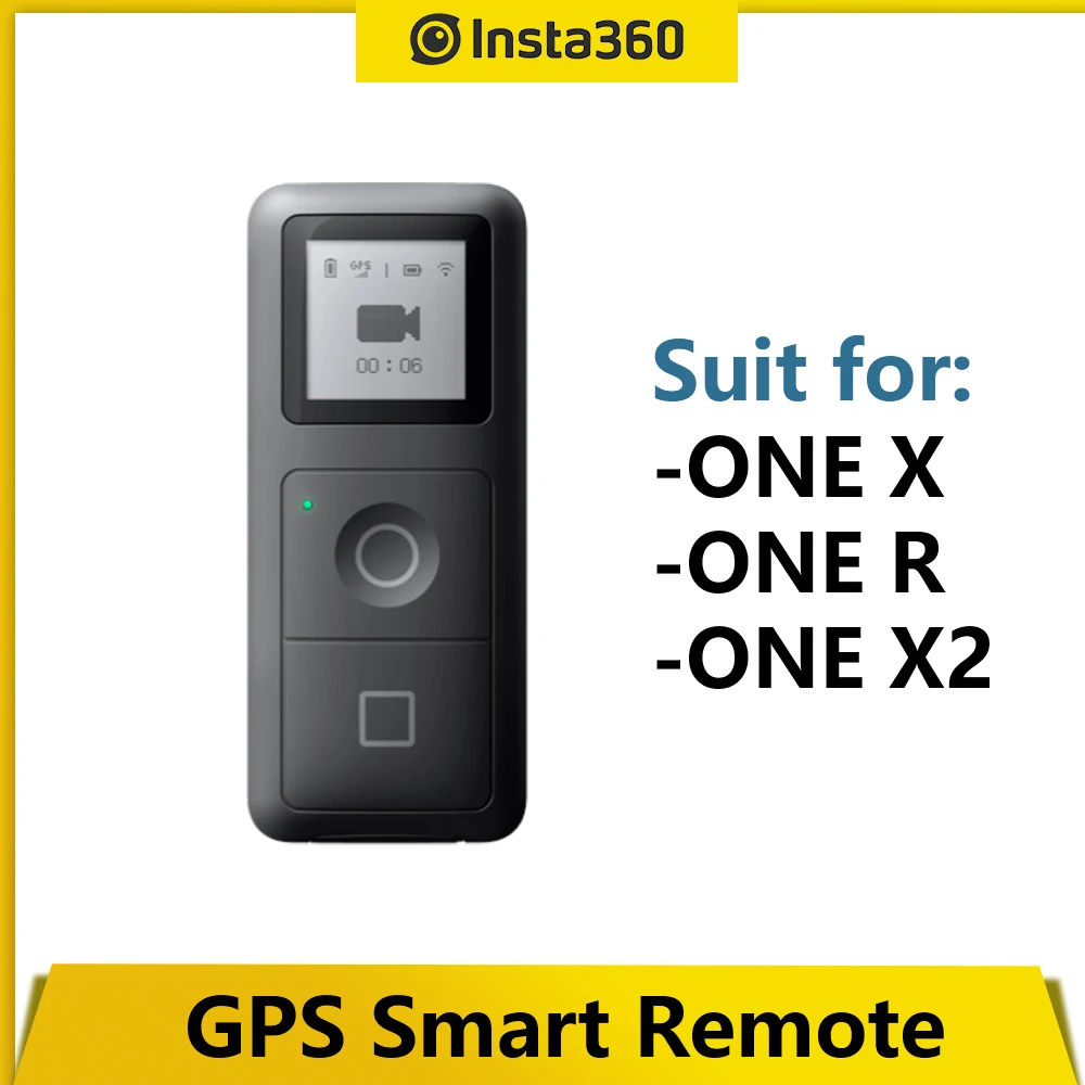 

Insta360 GPS Smart Remote Control for ONE R ONE X ONE X2 Action Camera Sport Accessories 4k Camera Track Your Trek