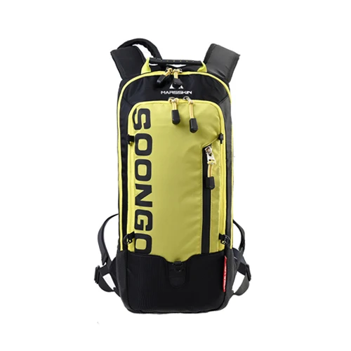 Yellow NEWBOLER Mtb Велоспорт Рюкзак гидратация дышащие 6L велосипедные сумки водонепроницаемый с дождевой крышкой дорожный велосипед рюкзак-переноска воды - Цвет: Yellow
