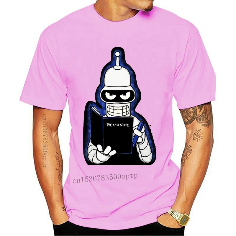 Футболка Мужская/женская с надписью bender the death note | Мужская одежда