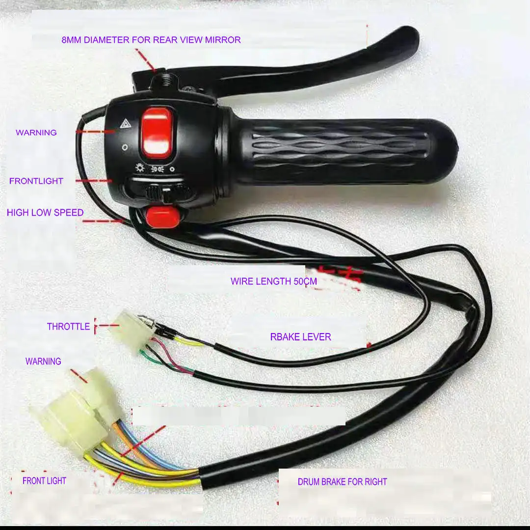 Поворотная дроссельная заслонка + светильник поворотный/звуковой переключатель