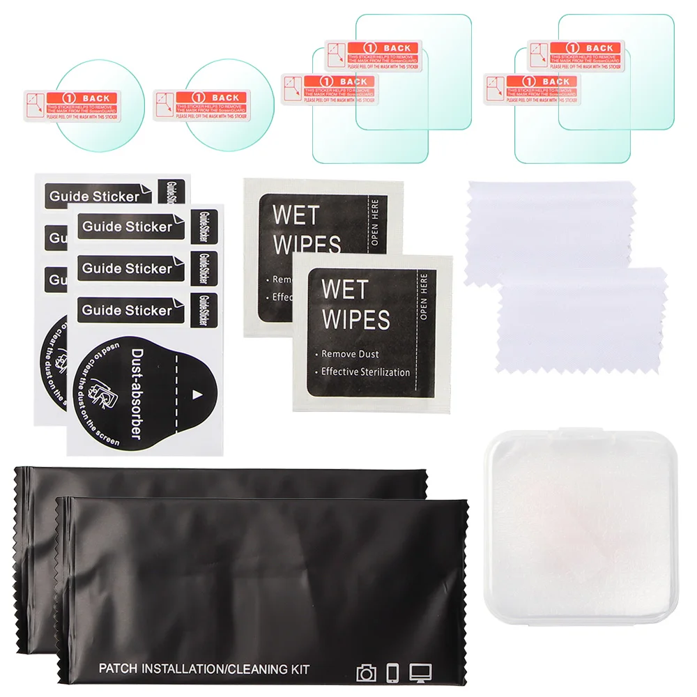 Tempered Glass Screen Protector Cover Case for DJI Action 2 Lens Protection Protective Film For Accessories | Электроника