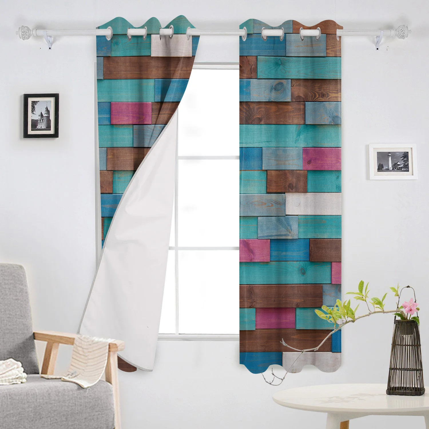 Деревянные текстурированные оконные шторы для гостиной мальчиков детская