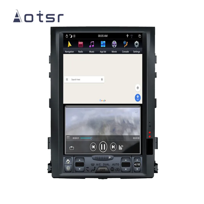 PX6 4 + 64 Tesla вертикальный Android 9 0 автомобильный dvd мультимедийный плеер для Toyota land