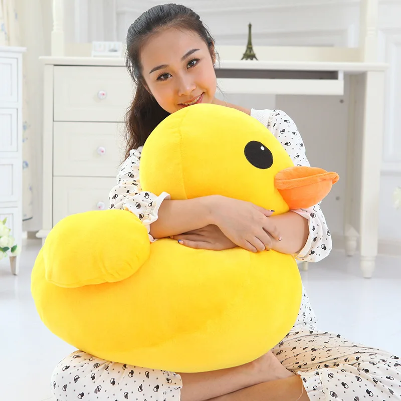 20-70 см Kawaii мягкие куклы большая желтая утка плюшевые игрушки милая детские лучший