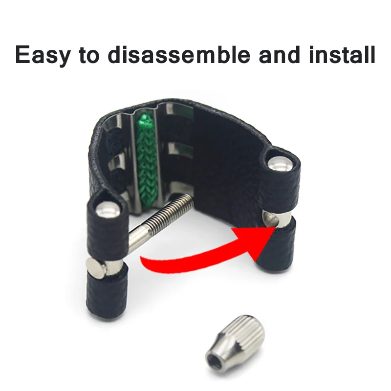 Сопрано мундштук для саксофона Лигатура фиксированная мягкая карта мундштука