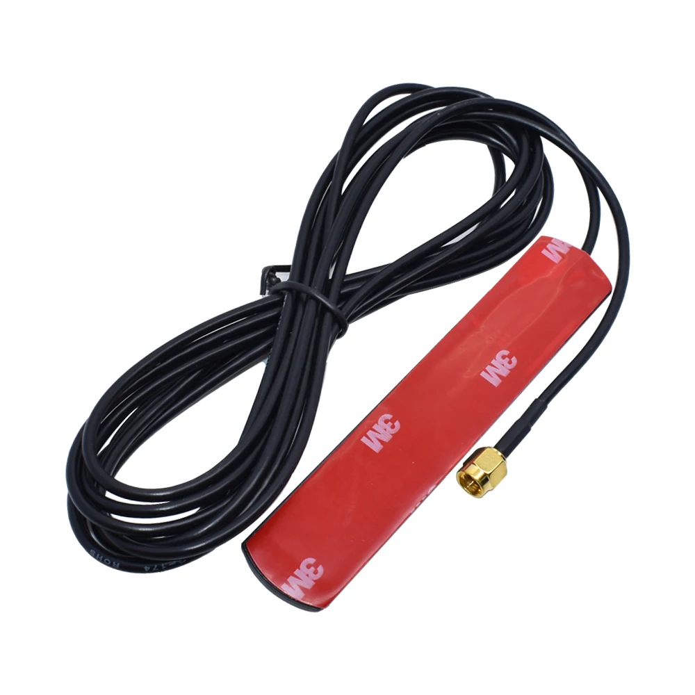 Автомобильная антенна GSM GPRS 3G патч-Антенна RG174 SMA клеящегося типа 850 дБи 900 МГц/1800