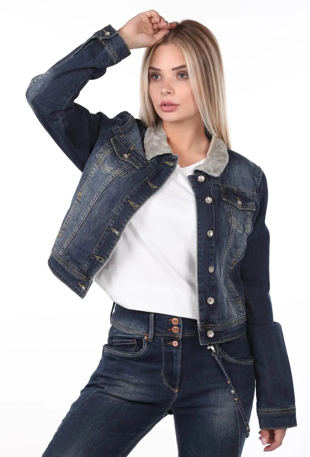 

Bny Jeans Woman Jean Jacket