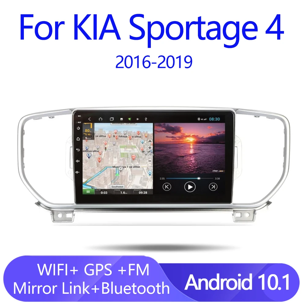 

9” Android 11 for KIA Sportage 4 2016-2019 KX5 Audio BT WIFI Car Stereo Radio Multimedia Player Autoradio