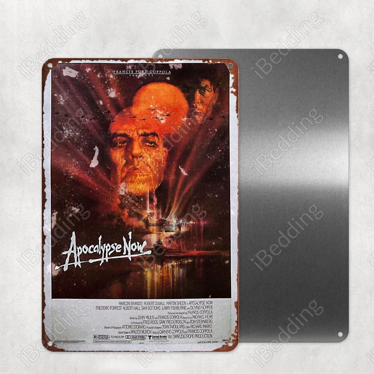 Постер Apocalypse Now 20x3 0 см винтажные металлические знаки на заказ номерные ретро