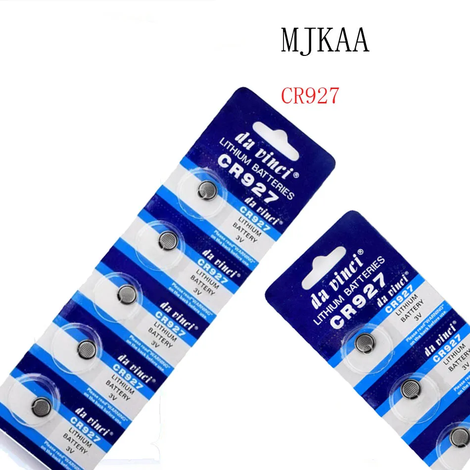 5 шт./MJKAA CR927 Кнопочная батарея CR927 Dl927 Ecr927 5011 л Br927 литиевая батарея Lm927 5011 Lc Kcr927 часы батарея