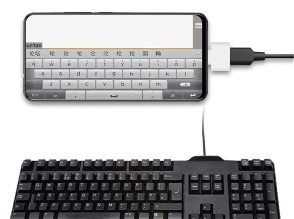 Мини OTG USB кабель OTG адаптер Micro USB конвертер USB для планшетных ПК Android note book type c зарядная игра