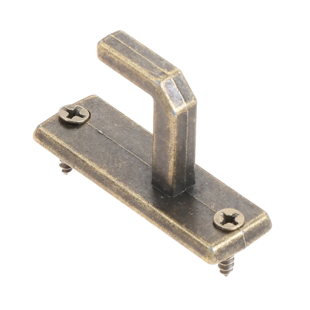 

Bronze Guard Latch Bolt With Screws Sliding Door Lock Handle Metal Door Latch Lock Latch Screw Locker Hardware Accessories