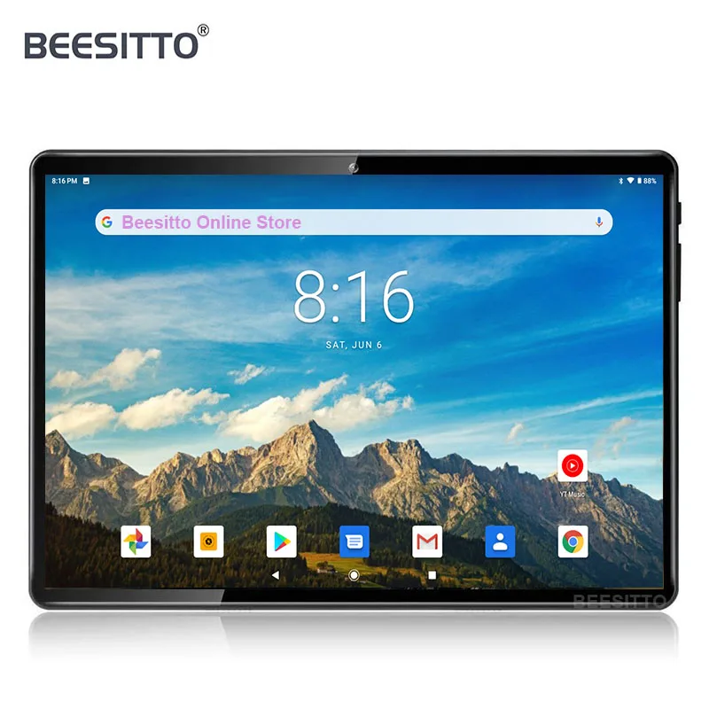 10-дюймовые Планшеты Android 9 0 ROM 32 Гб Память 10 дюймов 1280*800 IPS HD Wifi Bluetooth Две sim-карты