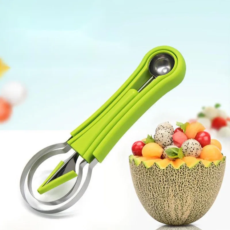 Нож для резки арбуза ложка нож фруктов режущий инструмент мякоти манго яблока